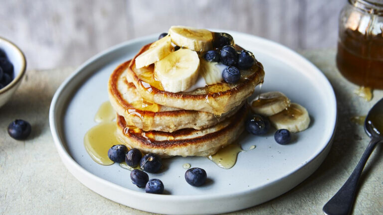 پنکیک رژیمی با موز