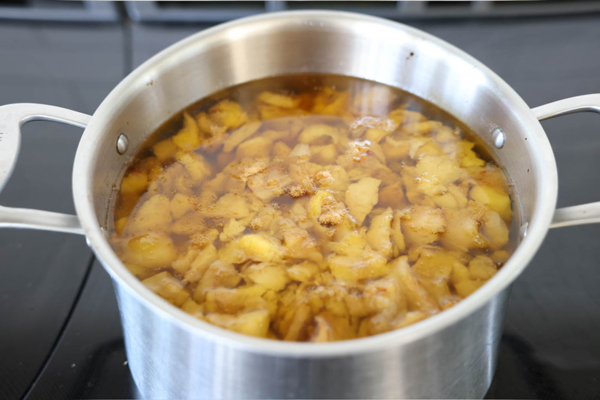 روغن دنبه با سیب
