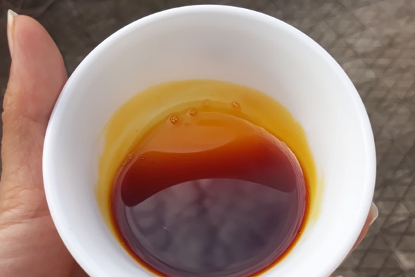 سرو شیره خرمالو