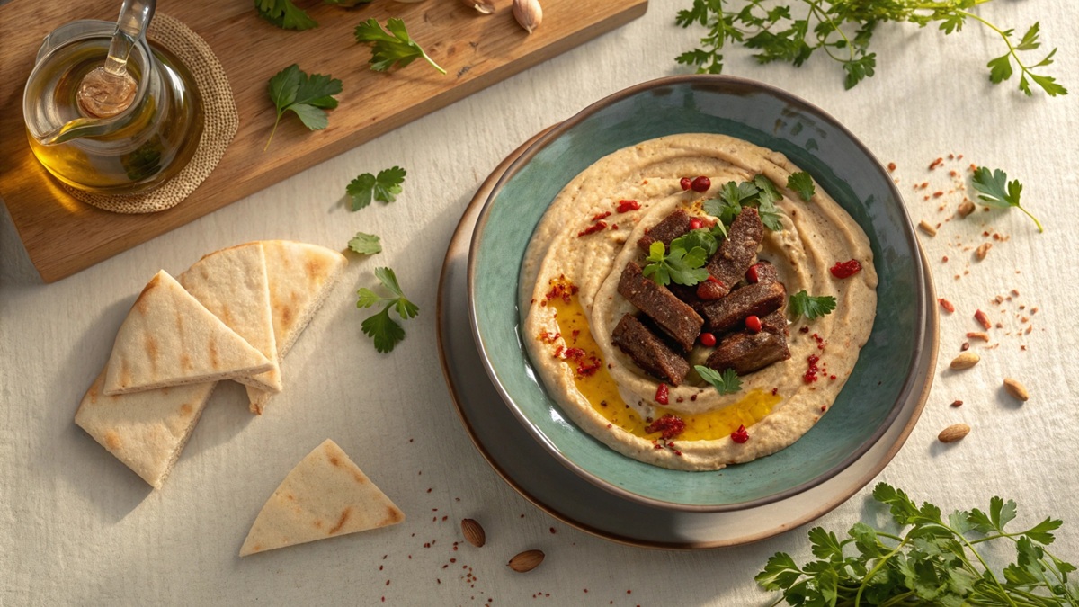 طرز تهیه حمص با گوشت