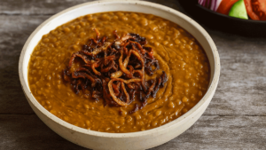 طرز تهیه عدسی بدون سیب زمینی