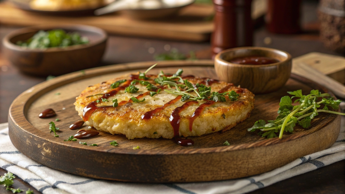 طرز تهیه پنکیک سیب زمینی خوشمزه و ترد