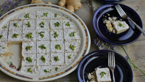 طرز تهیه حلوای زنجبیلی