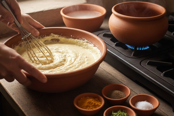 درست کردن خمیر ترخینه