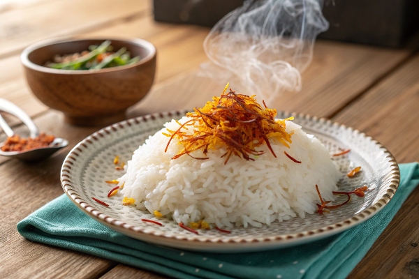  تهیه برنج بدون روغن
