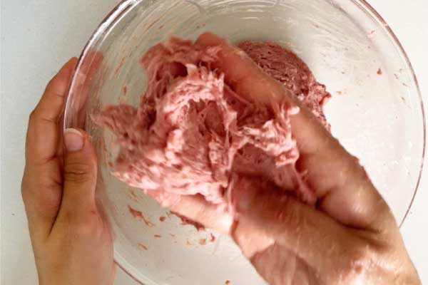 آماده سازی مایه کباب کوبیده