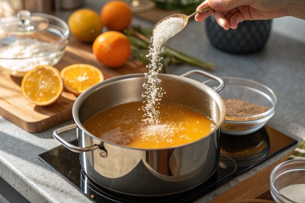 افزودن نمک یا شکر برای طعمدهی