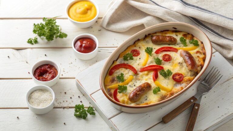 طرز تهیه سوسیس با پنیر چدار