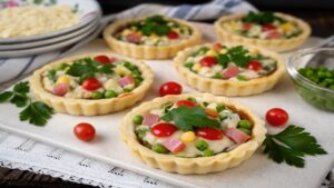 طرز تهیه تارت الویه آموزش مرحله‌به‌مرحله