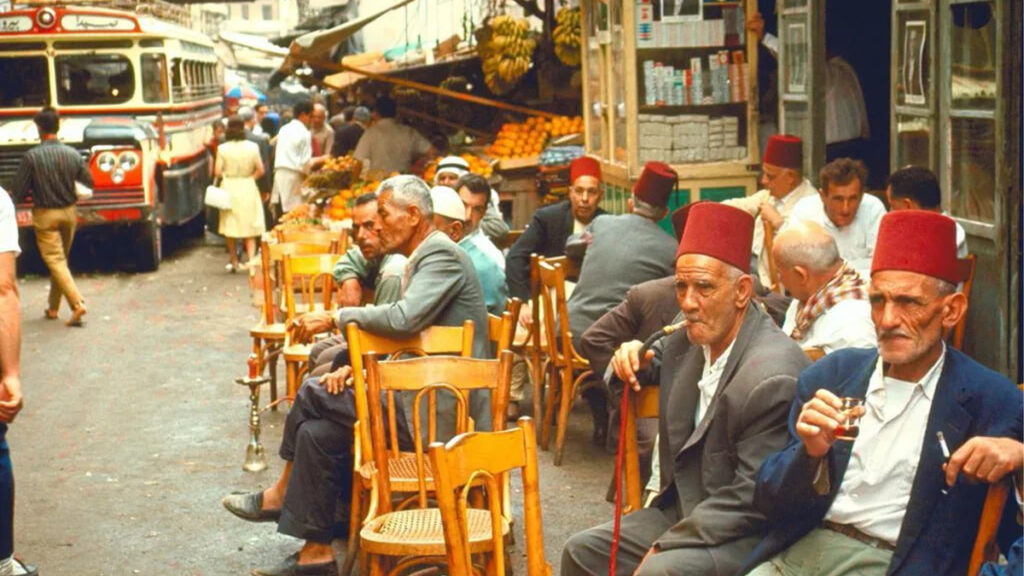 قهوه خانه لبنان