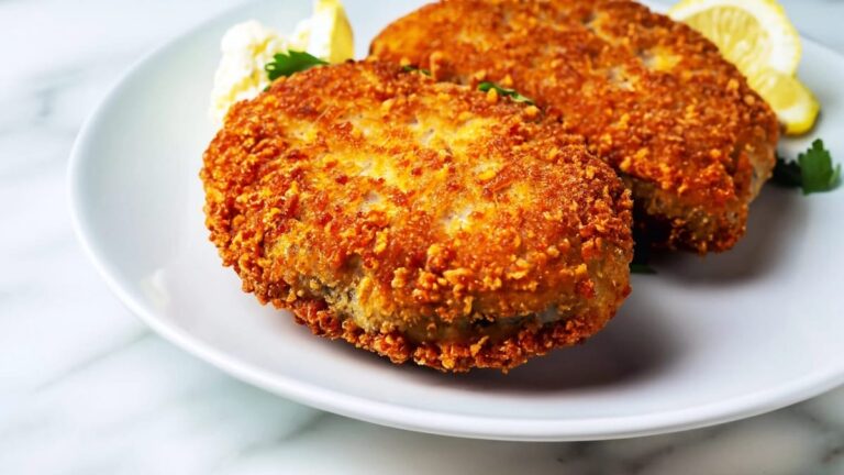 طرز تهیه کتلت مرغ بدون سیب زمینی