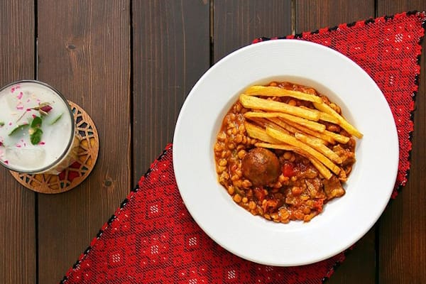 خورشت کامل دوغ پا