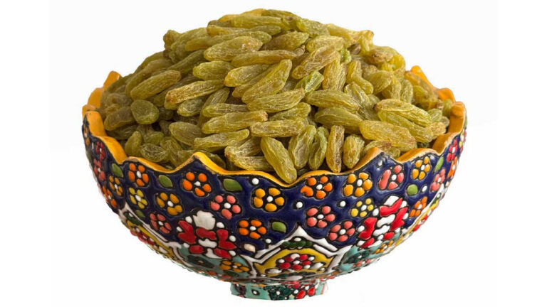 طرز تهیه کشمش سبز