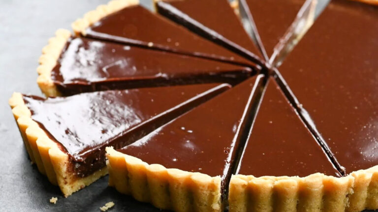 طرز تهیه تارت شکلاتی