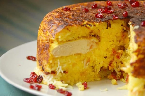 لایه بندی ته چین در داخل قابلمه