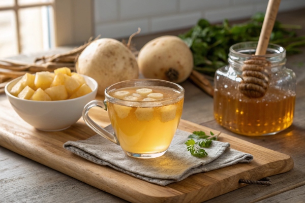 شلغم با عسل برای سرماخوردگی