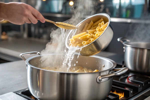 پخت پاستا بدون خامه