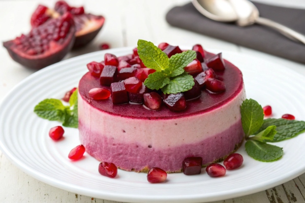 بشقاب دسر لبو