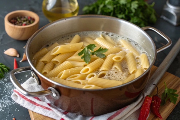 پخت پاستا برای چیپس