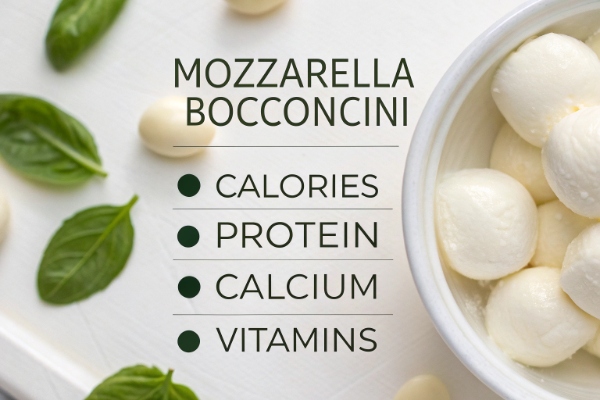 ارزش غذایی پنیر موزارلا گیلاسی