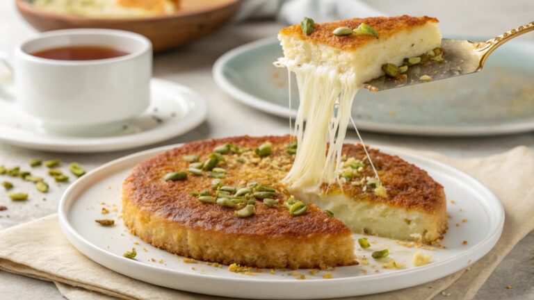 طرز تهیه کنافه با پنیر موزارلا