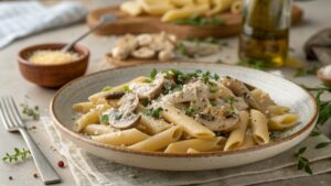 طرز تهیه پاستا بدون خامه