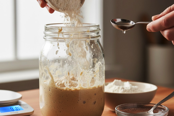 روز پنجم تهیه خمیر ترش