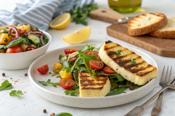 پنیر هالومی کبابی