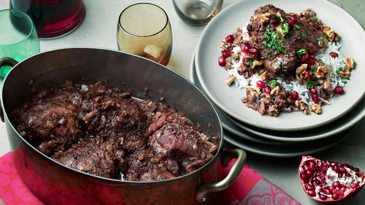 طرز تهیه فسنجان مرف برای ۴ نفر