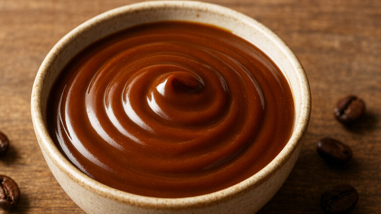 طرز تهیه سس قهوه