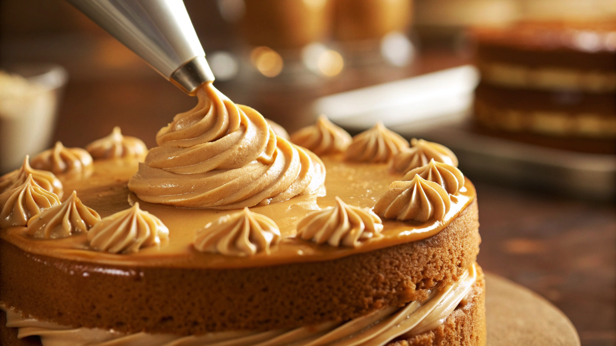 طرز تهیه خامه کاراملی