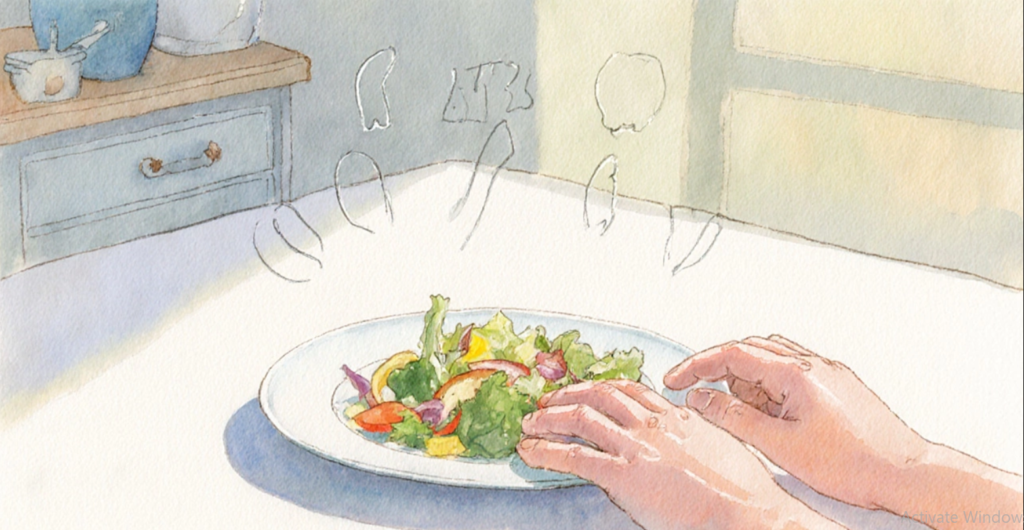 آگاهانه غذا خوردن یا رژیم گرفتن برای درک مفهوم غذا