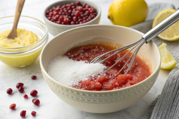 افزودن شکر به زغال لخته برای تهیه رب