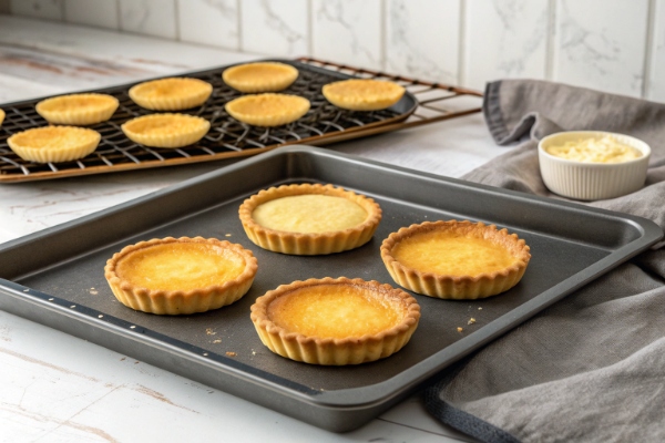 پخت پایه تارت در فر برای تهیه تارت میوه