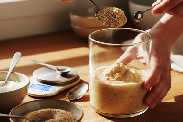 روز دوم فعالیت خمیر ترش