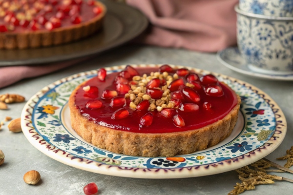 تارت انار برای شب یلدا