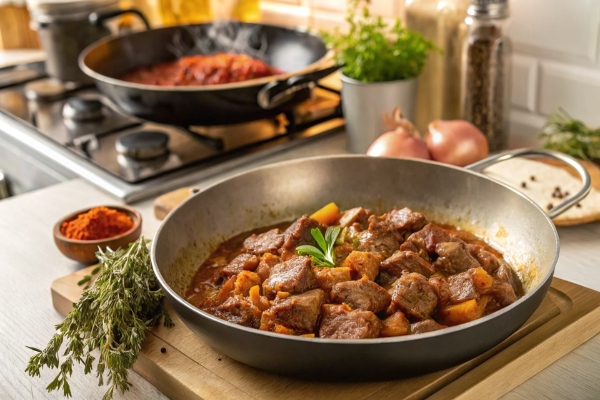 طرز تهیه واویشکا گوشت تکه ای خوشمزه