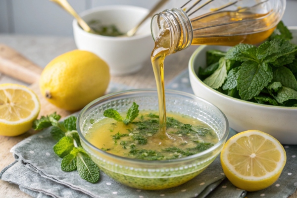 ترکیب شربت و مواد دیگر برای تهیه موهیتو