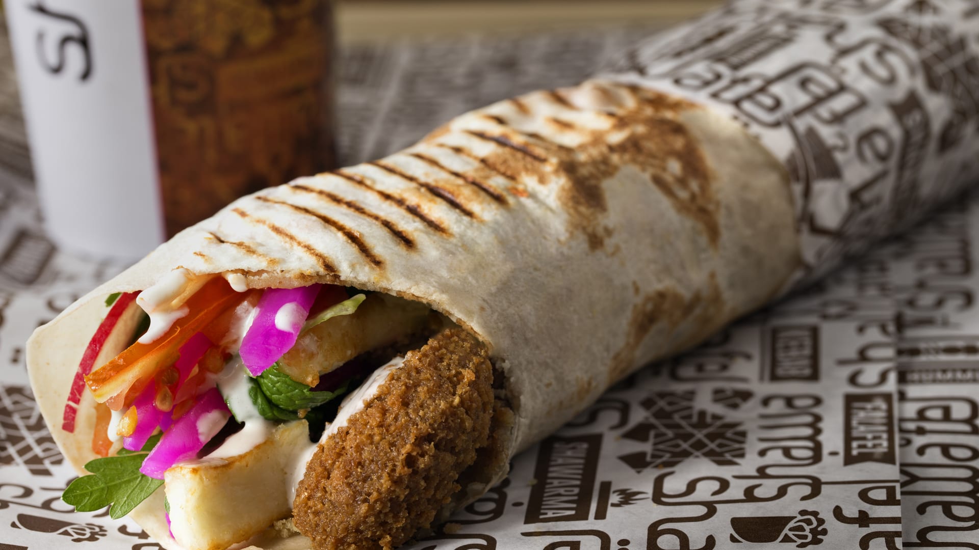 ساندویچ فلافل عربی