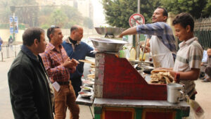 غذای خیابانی عربی