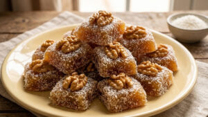 طرز تهیه باسلوق با شیره انگور