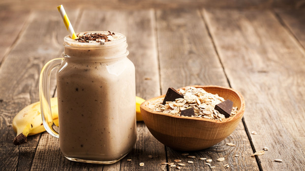 طرز تهیه میلک شیک موز و شکلات