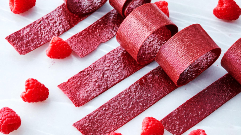 طرز تهیه لواشک تمشک