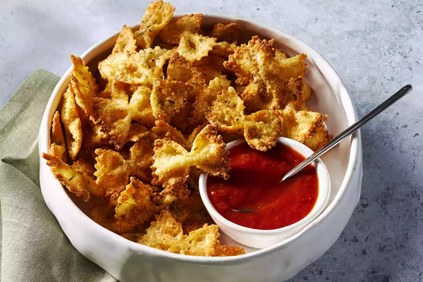 پفک هندی با ماکارونی