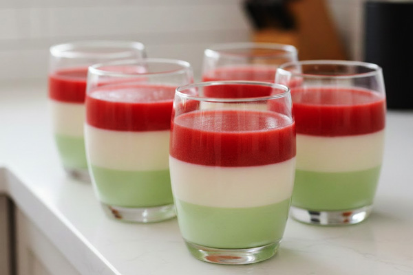 درست کردن پاناکوتا به صورت لایه لایه