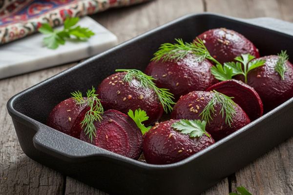 پخت لبو تنوری، دسر یلدایی