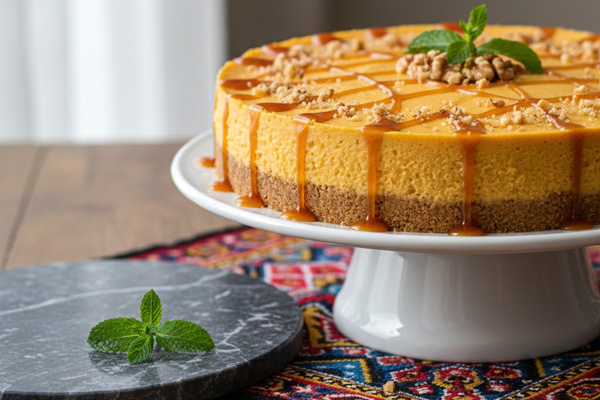 چیزکیک کدوحلوایی