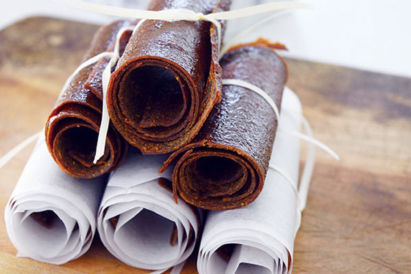 لواشک کدو حلوایی رول شده 