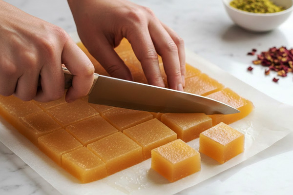 برش و سرو باسلوق شیره انگور