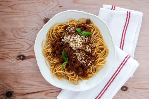 اسپاگتی گندم کامل از انواع اسپاگتی